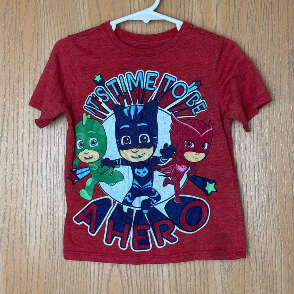Red Hero Kids Costume T-Shirt